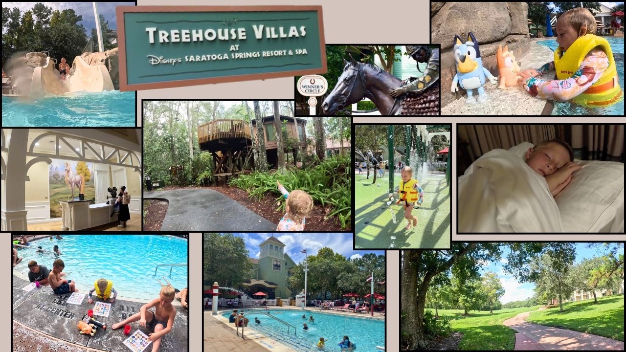 Check out Disney's Tree House Villas in Saratoga Springs! Touring and exploring this whole resort!