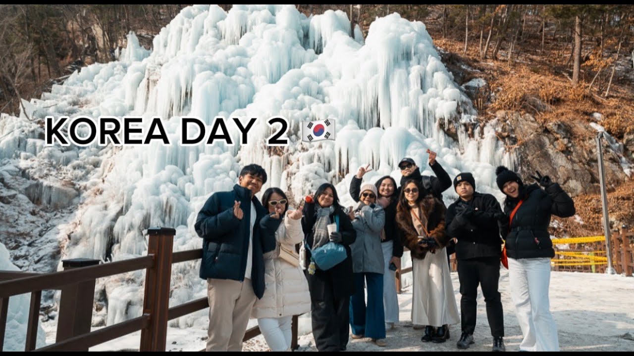 KOREA 🇰🇷 | ALPACA, EOBI ICE VALLEY, NAMI ISLAND, and GARDEN OF THE MORNING CALM