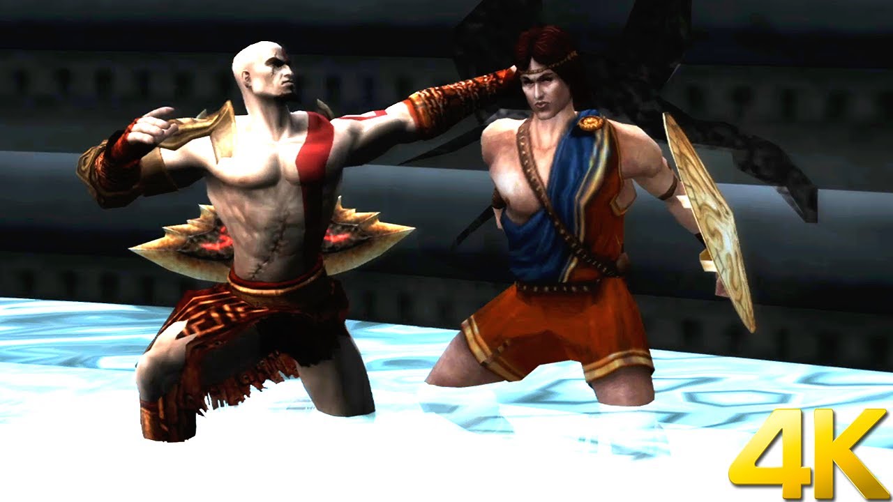 God of War 2 - Kratos vs Perseu em 4K