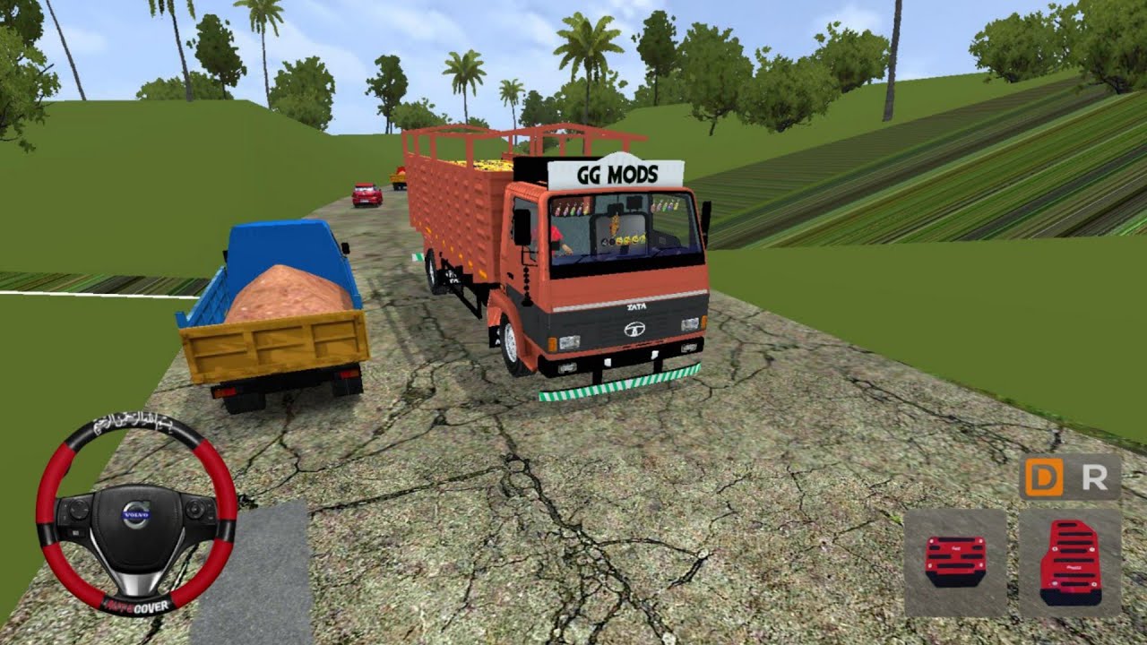 Tata 1109 Truck 😱 Indian Traffic Off-Road Drive | Bus Simulator Indonesia (BUSSID)