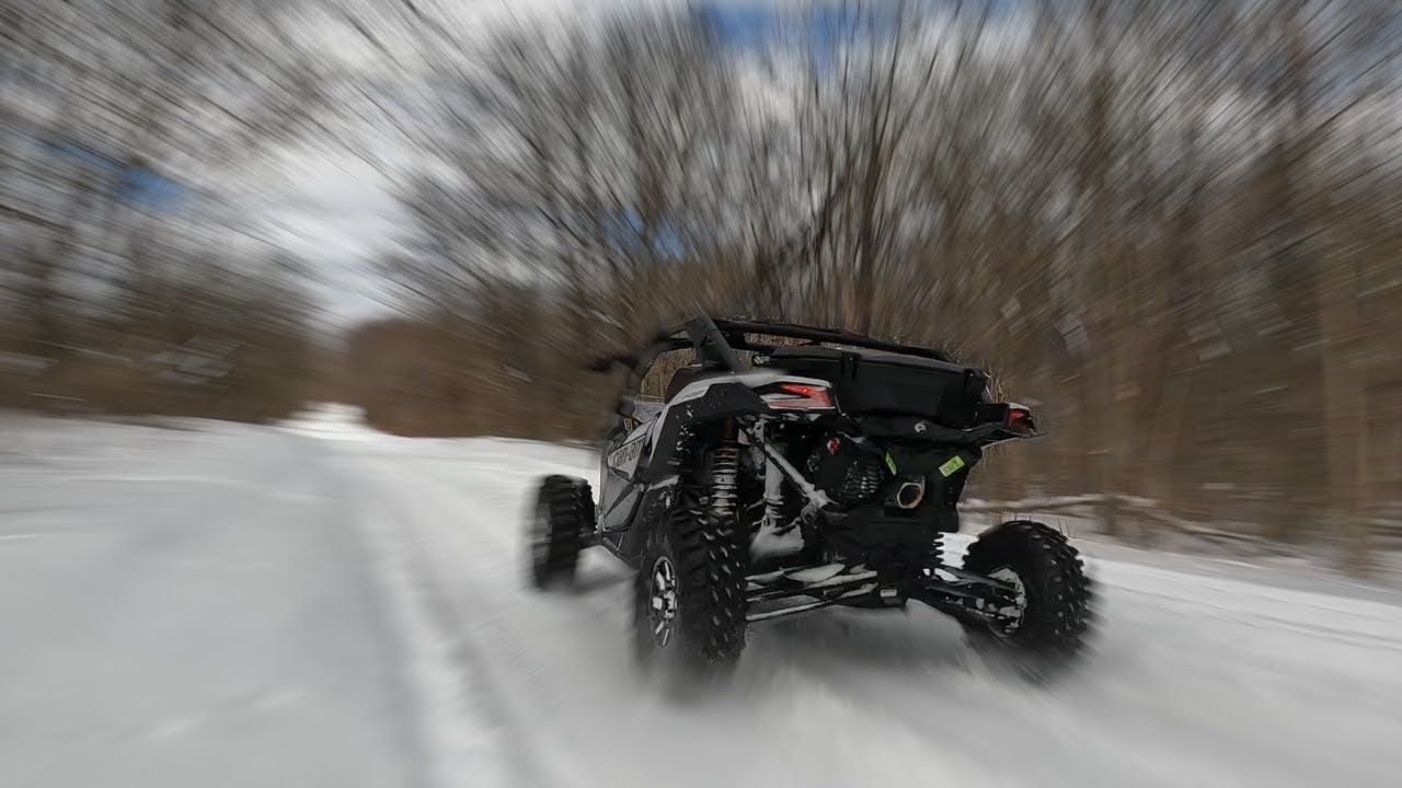 Ripping Through Snow: Maverick X3’s First Drive Adventure!