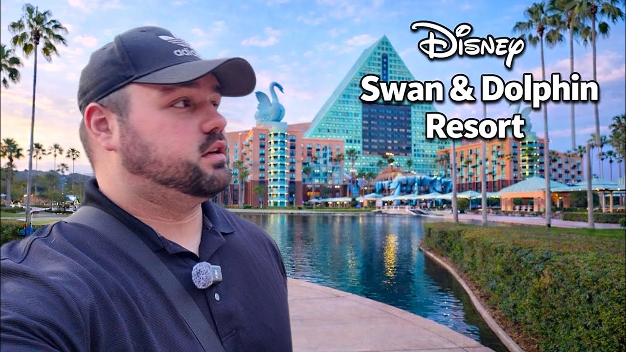 Walt Disney World Swan & Dolphin Resort Tour | Full Hotel Walkthrough & Review
