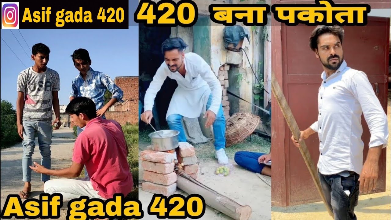 420 बना पकोता 😂 By Asif gada 420 | Team 420 new video | Titla 420 | Desi Tiktok comedy video