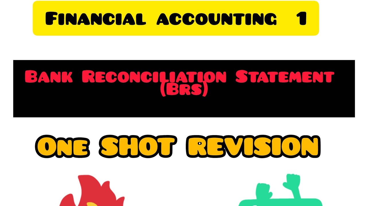 BRS||Bank Reconciliation Statement ||FA 1 B.COM 1 sem 1 st year|| unit 3 fa1|| OU 2026