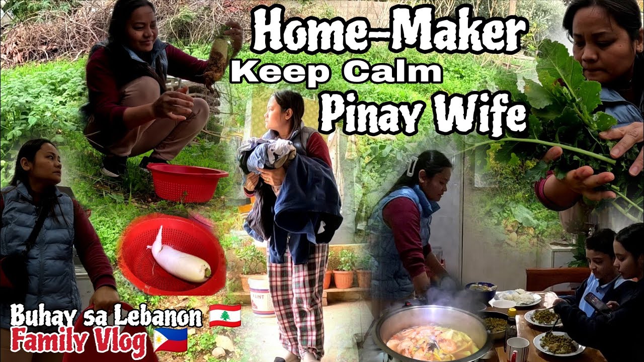 TIME MANAGEMENT A FRIDAY LIFE PINAY WIFE DOES GROCERY COOKING GARDENING CARE THE FAMILY