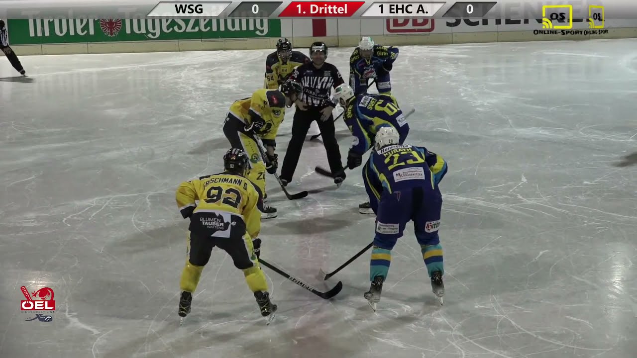 1. Halbfinale - WSG Wattens vs EHC Althofen