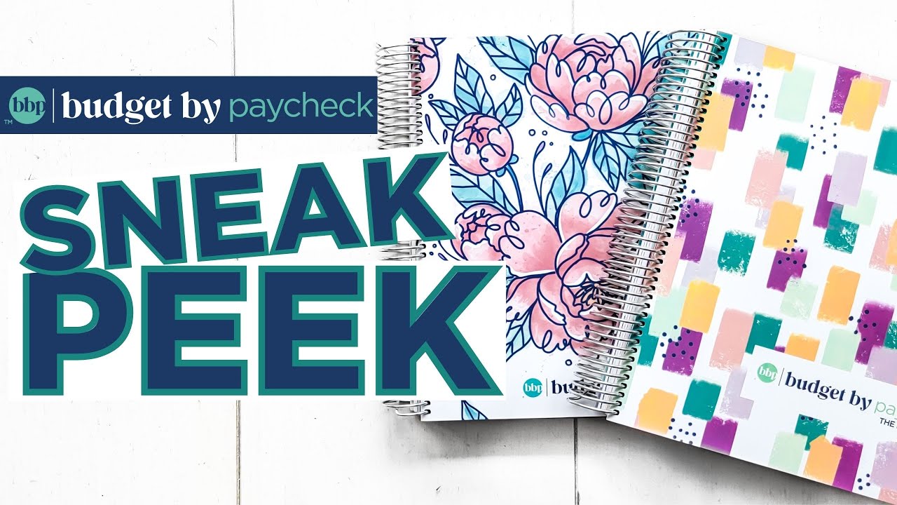 The Budget by Paycheck Workbook Sneak Peek | What's New