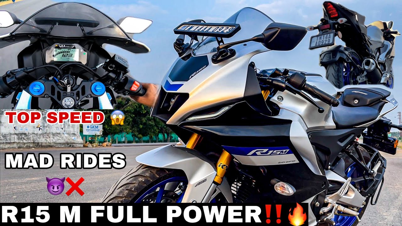 R15 M FULL POWER 🔥|| TOP SPEED 😱|| REVIEW ‼️|| R15v3 vs R15m 😈|| UNKNOWNRIDER