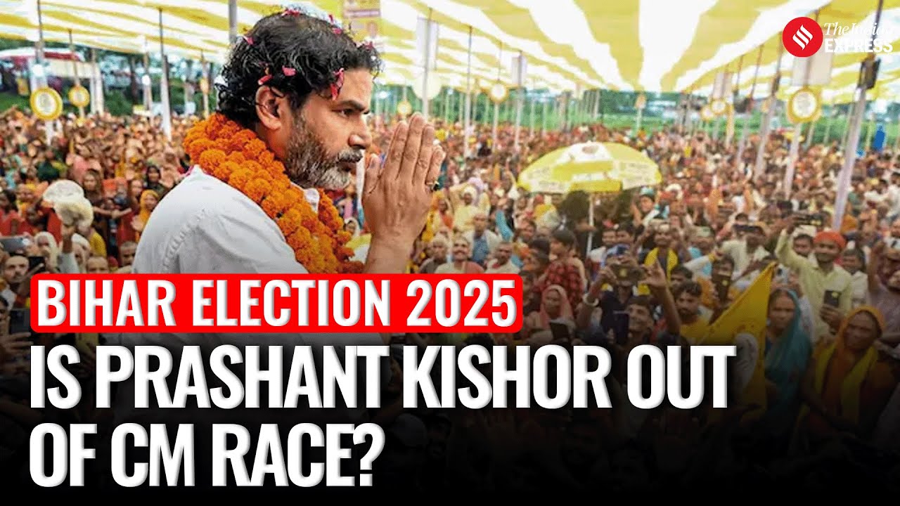 Bihar Assembly Election 2025:  PK Out of Bihar CM Race? | What&rsquo;s Next for Prashant Kishor |