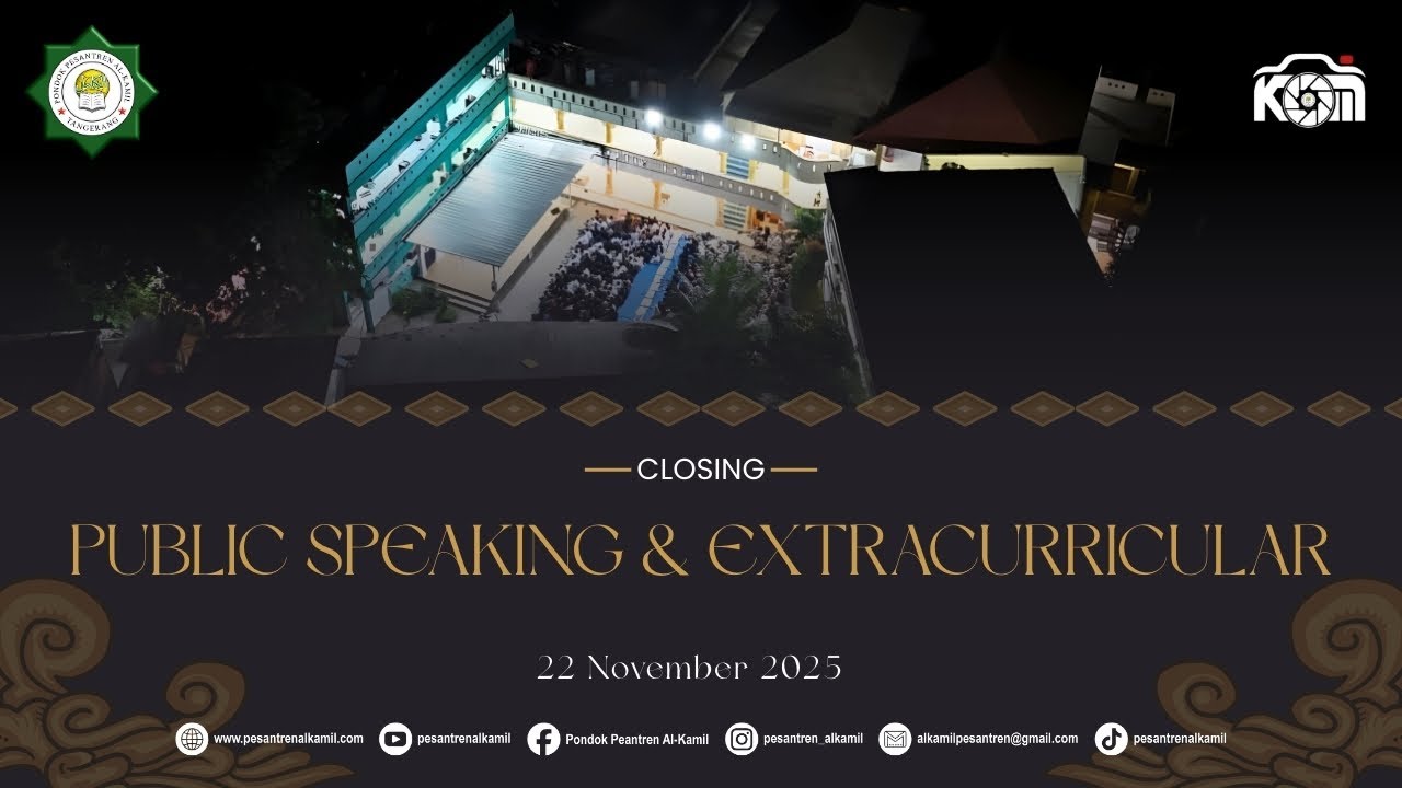🔴LIVE || Closing Of Public Speaking & Extracurricular || Al-Kamil Islamic Boarding School