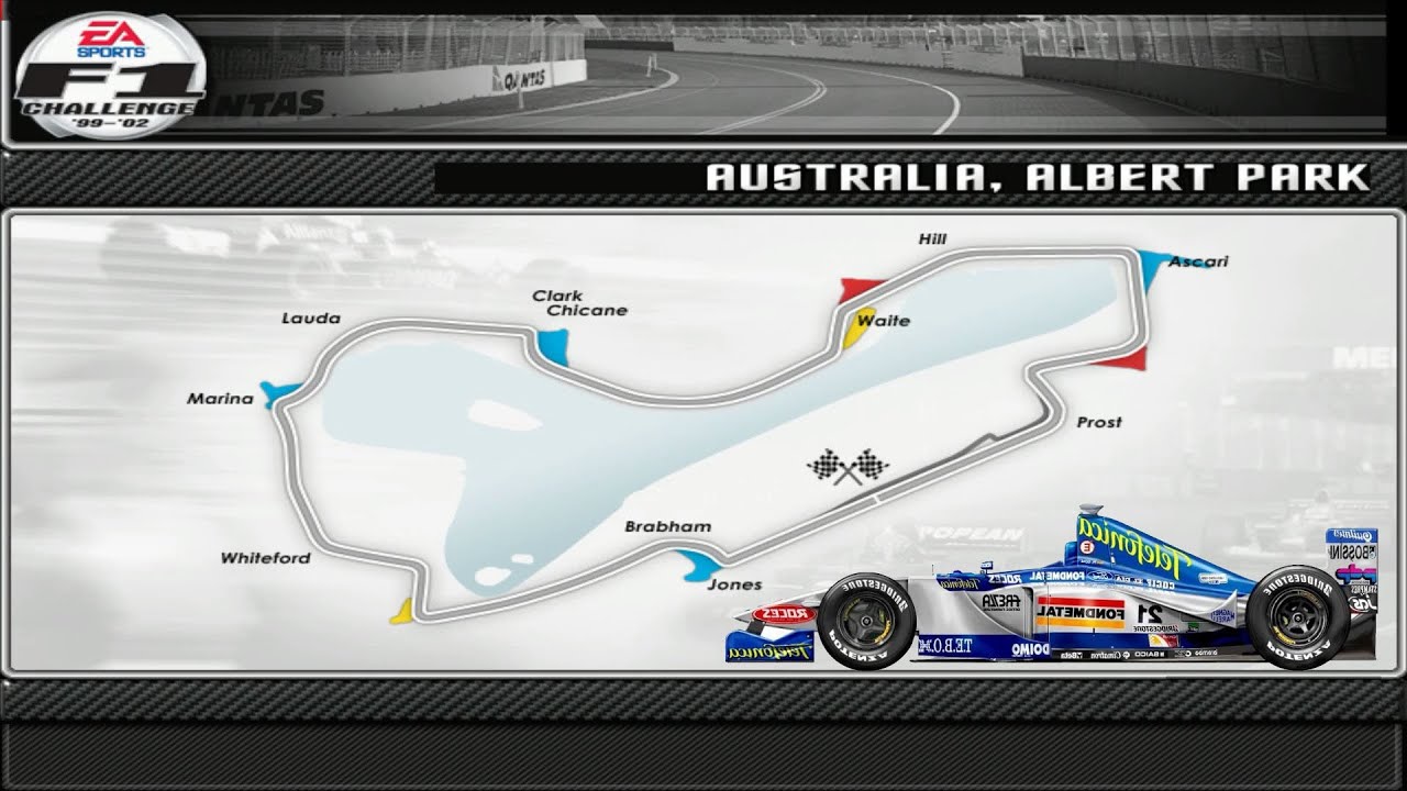 F1 Challenge '99 Season Minardi | Round 1 Australian GP Albert Park