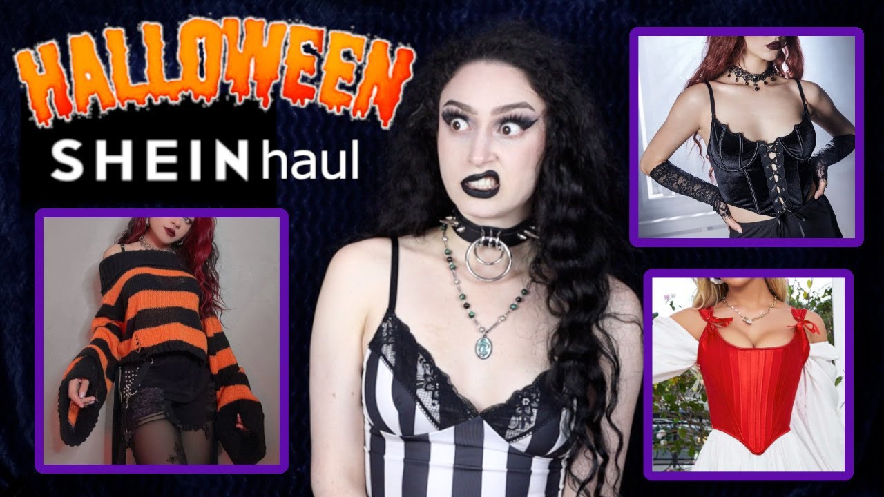 SHEIN HALLOWEEN TRY-ON HAUL (because it's still Halloween dammit)