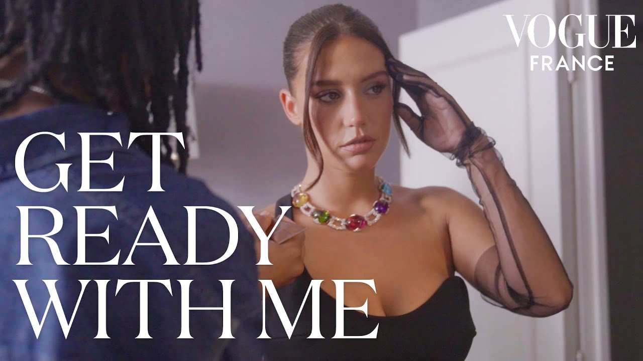 Adèle Exarchopoulos se prépare pour le Festival de Cannes 2022, en Coperni | Vogue France