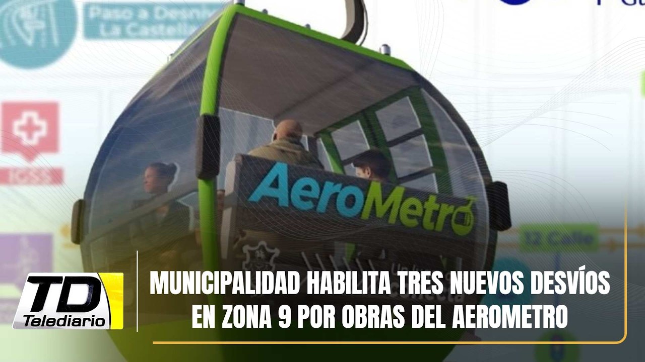 Municipalidad habilita tres nuevos desvíos en zona 9 por obras del AeroMetro
