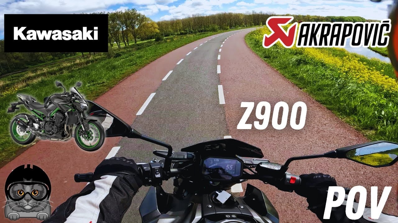 Kawasaki Z900 Performance Akrapovic 2024 | POV