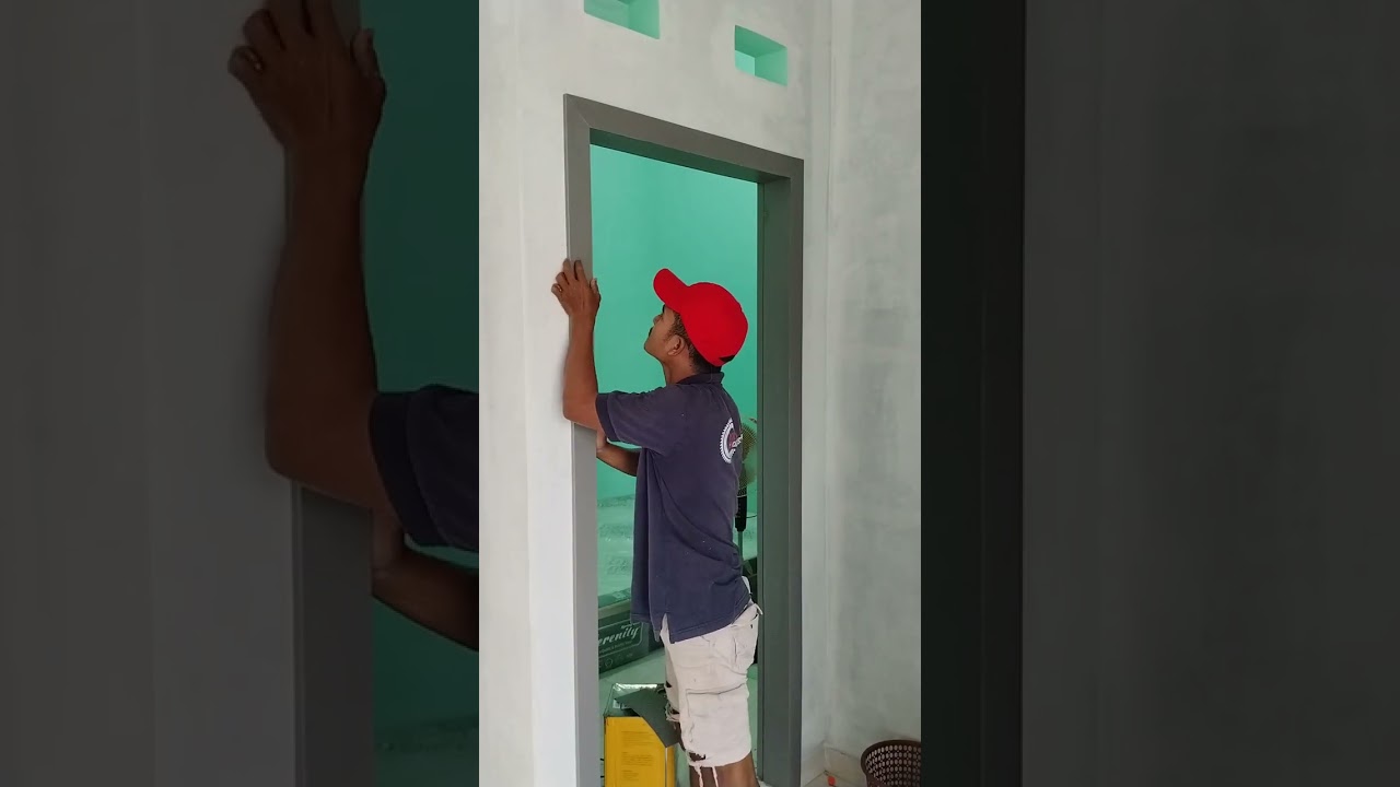 Rahasia Tukang: Cara Bikin Kusen + Pintu multipek lapis HPL, Hasilnya Mewah banget & Kokoh!