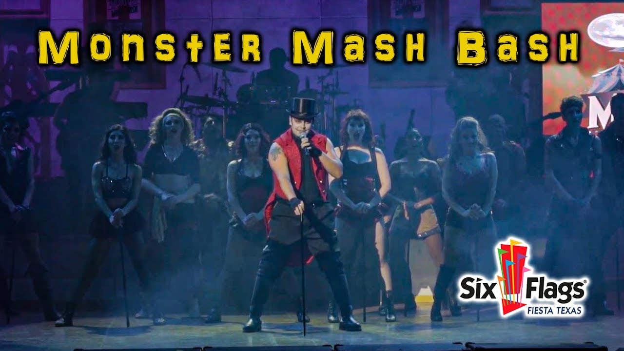 2019 October 28 Monster Mash Bash at Six Flags Fiesta Texas Fright Fest Complete Show HD