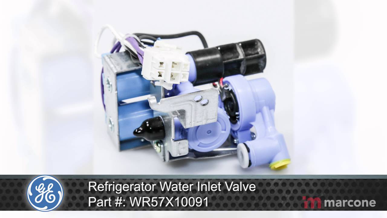 GE Refrigerator Water Inlet Valve Part #: WR57X10091