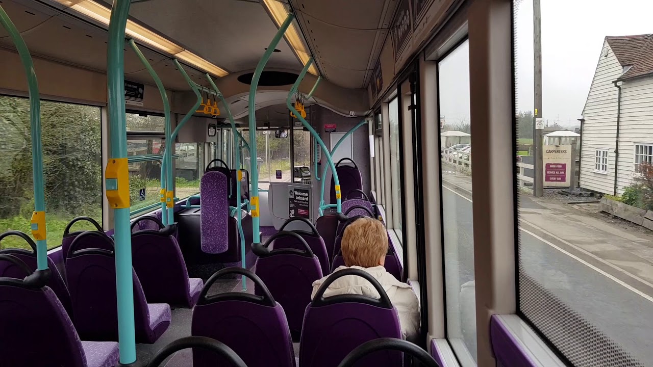 First Essex Volvo B7RLE Wright Eclipse 69516 BJ11ECE. Route 25 Southend To Basildon Via Wickford