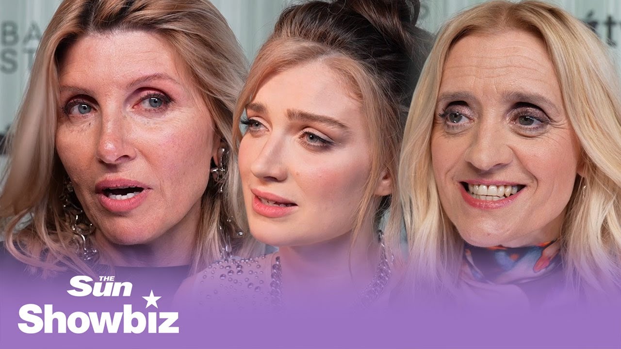 Anne Marie Duff, Sharon Horgan and Eve Hewson attend Bad Sisters premiere in London