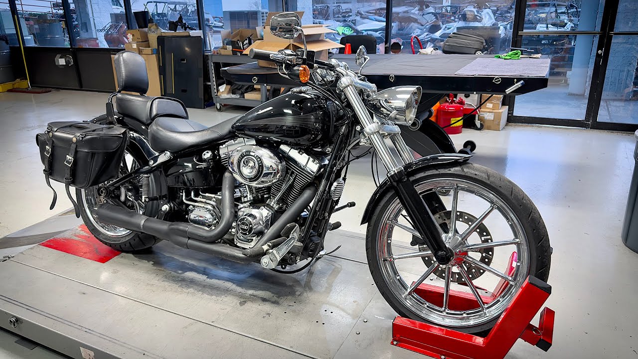 Harley-Davidson Breakout 2014 года!! • Yamaha WR125R 2026 года..! | TSV_3705