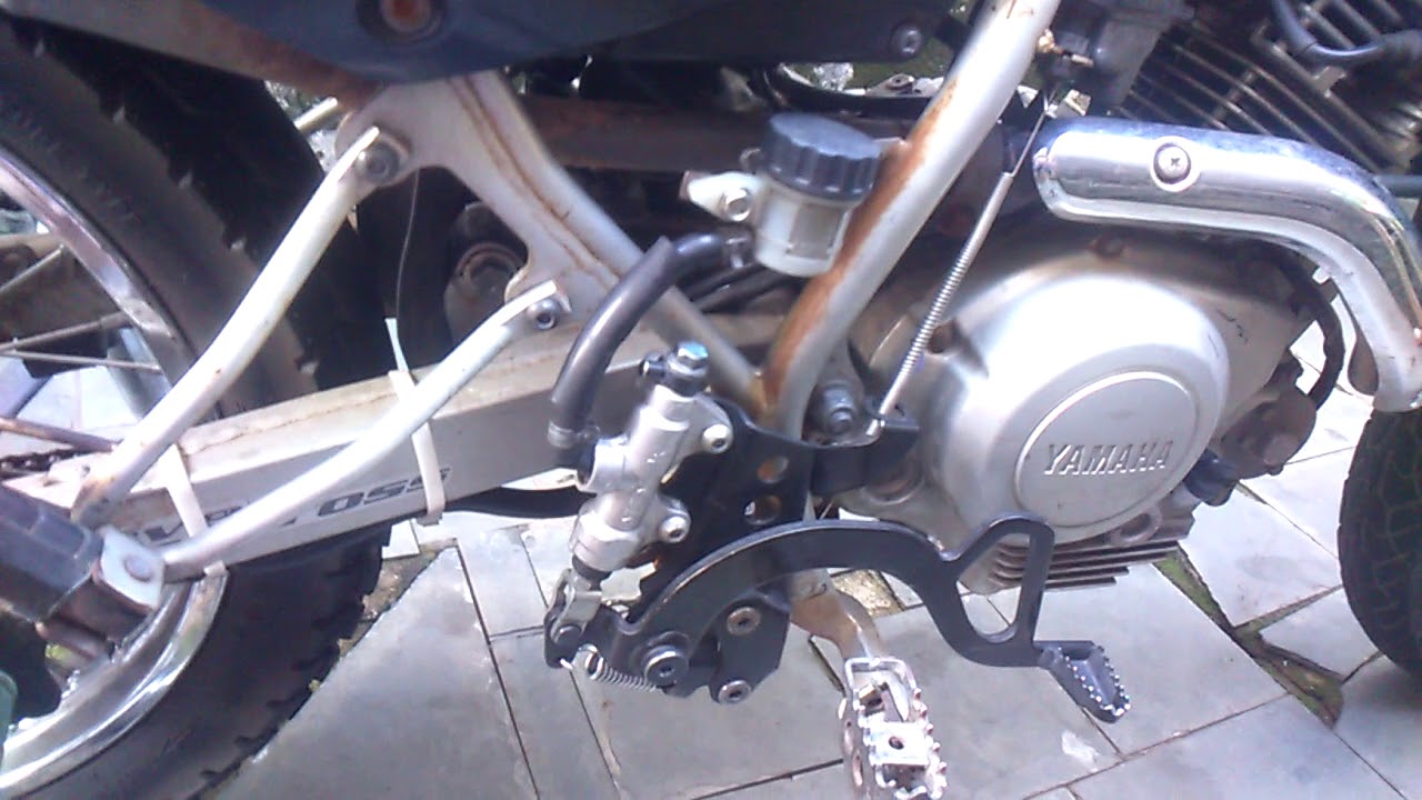 XTZ 125 com freio a disco traseiro  da Lander 250 - Parte 1/3