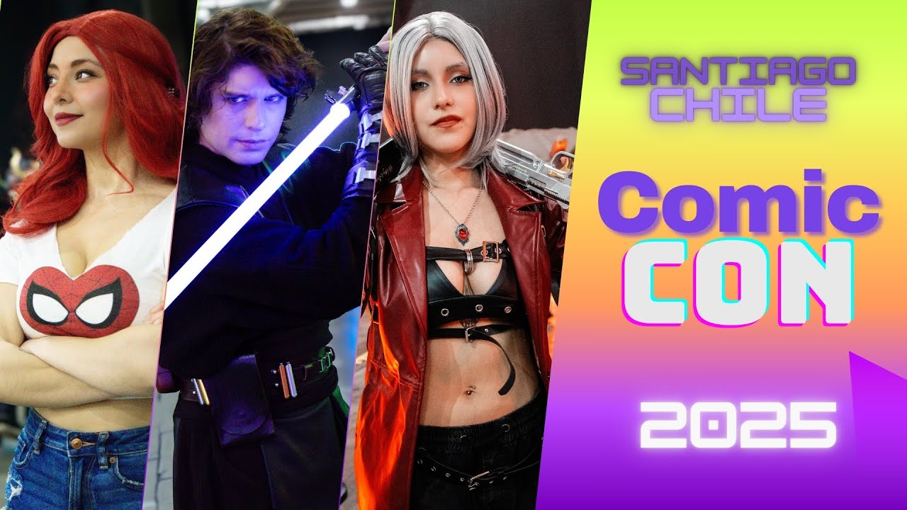 COMIC CON 2025 SANTIAGO CHILE COSPLAY MUSIC VIDEO BEST COSTUMES ANIME