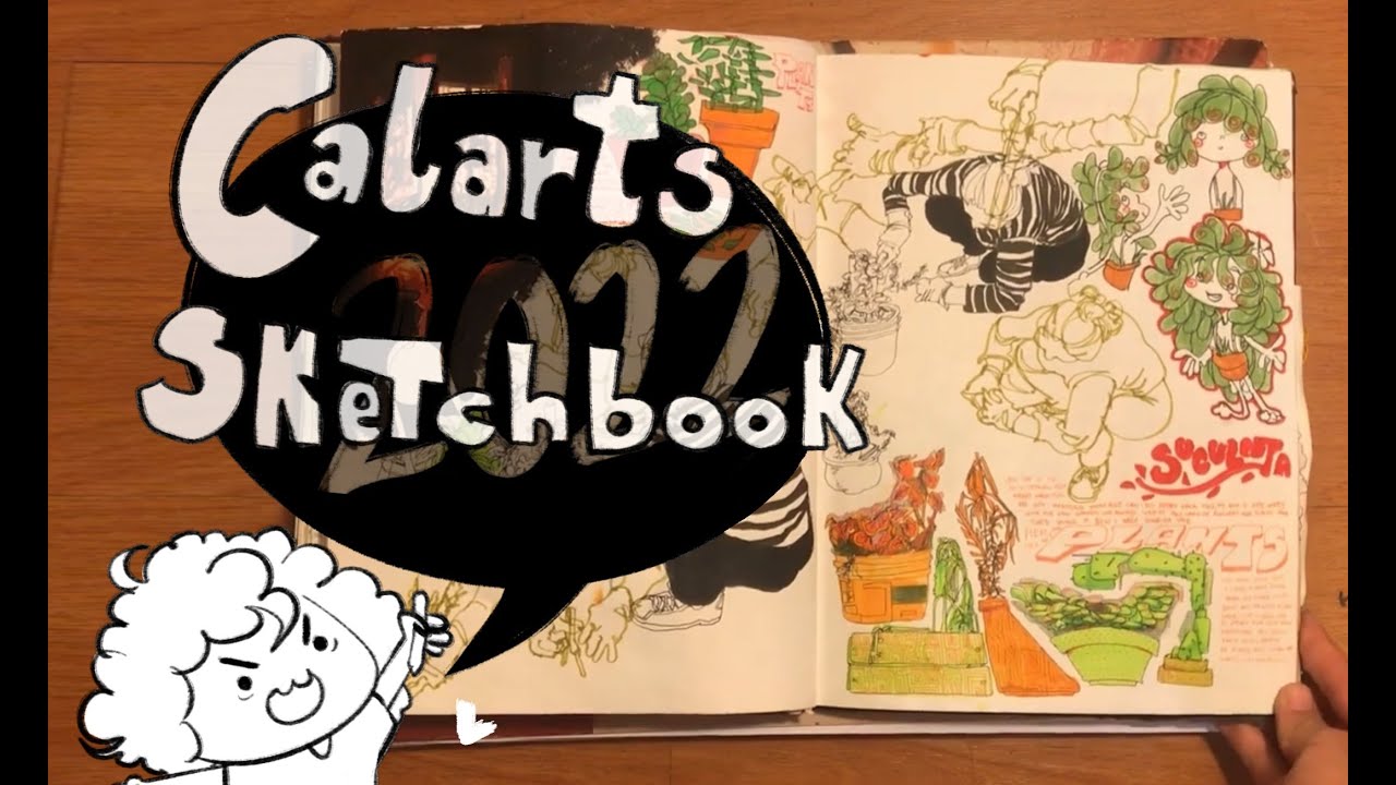EYOOO ACCEPTED Calarts sketchbook 2022!!!