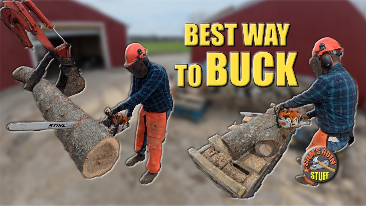 Firewood Process | What's The Best Way To BUCK?