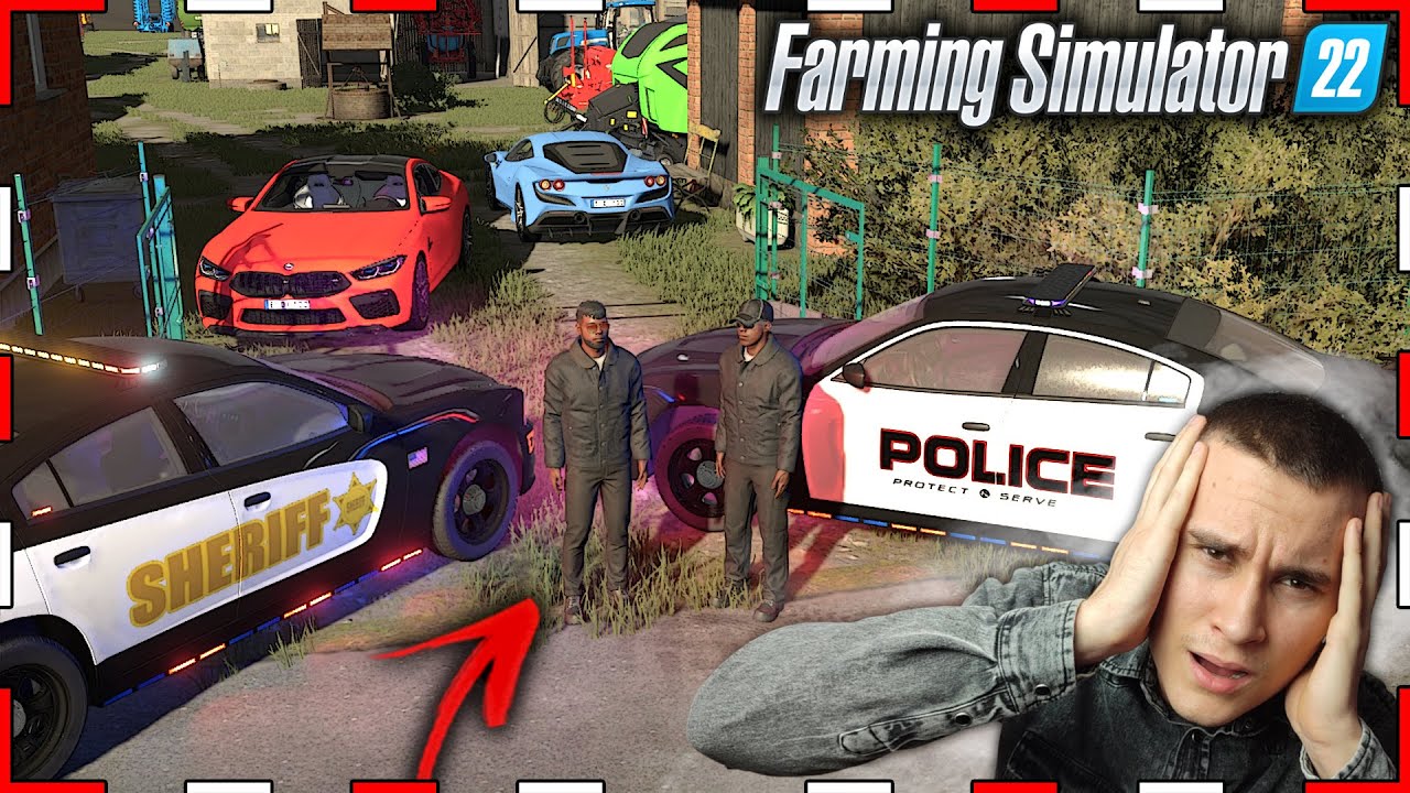 POLICJA Z AMERYKI WPADŁA NA GOSPO! 😱 ZABRALI MNIE! 😱 POŻEGNANIE Z WUJKAMI┃POLSCY SĄSIEDZI┃204┃FS22