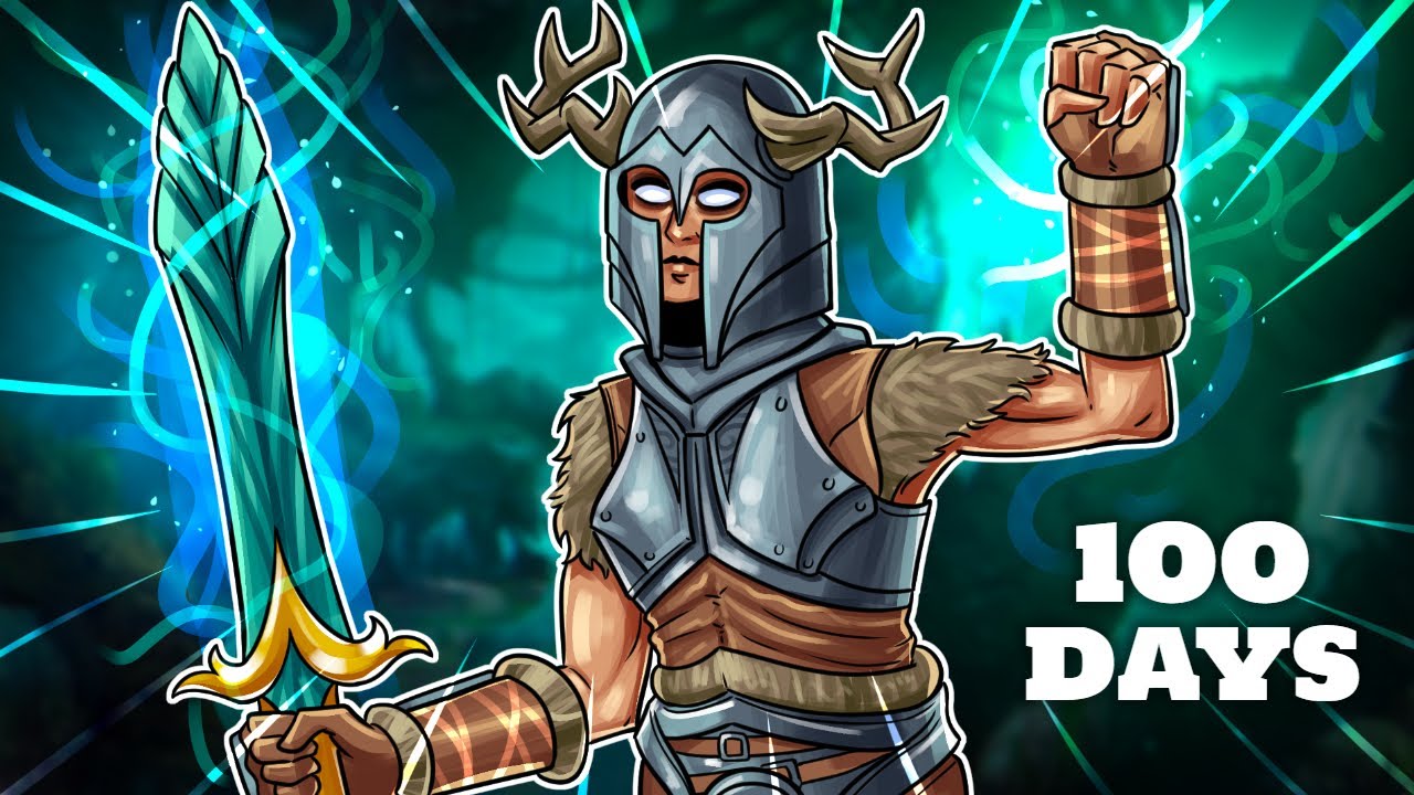 I Spent 100 Days In Skyrim Legendary Difficulty Becoming An Alteration Spellsword (Skyrim Movie)