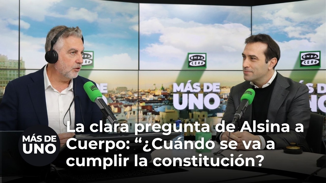 La clara pregunta de Alsina a Cuerpo: &ldquo;&iquest;Cu&aacute;ndo se va a cumplir la constituci&oacute;n?