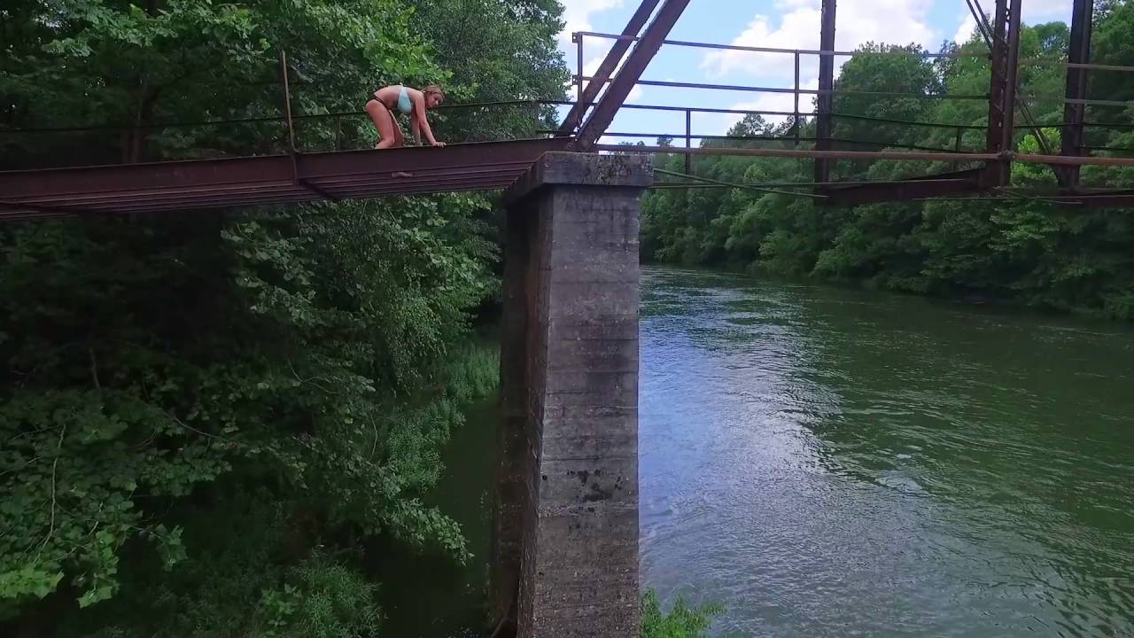 Beautiful Settles Bridge! Historic Bridge Jumping - Behind the Scenes!