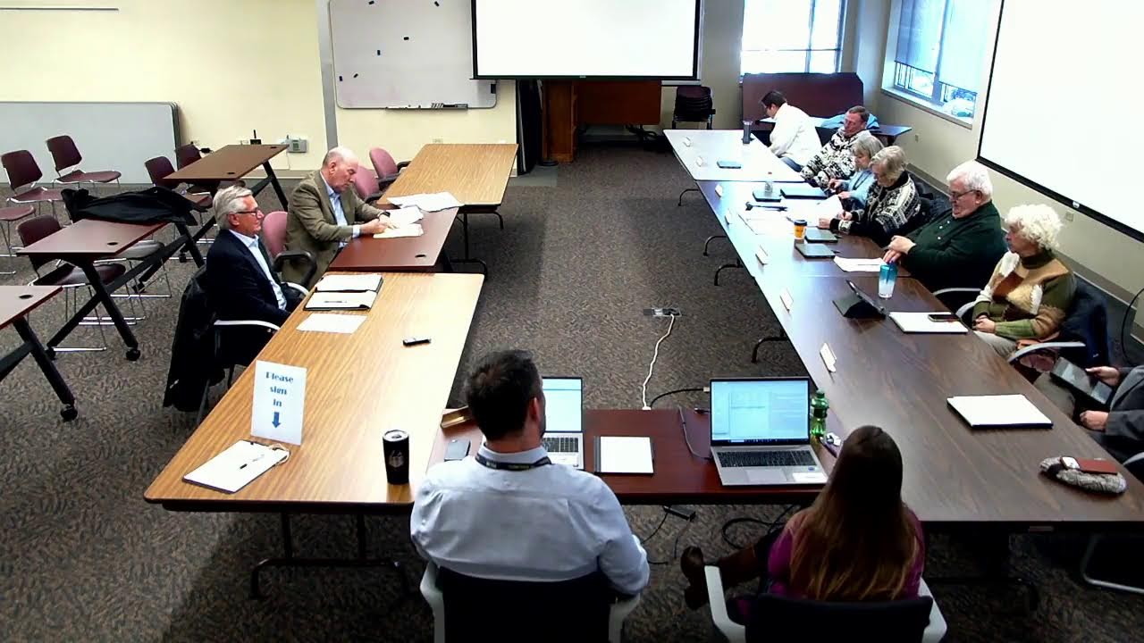 Zoning Board of Appeals - Zoning Hearing, 1-22-26