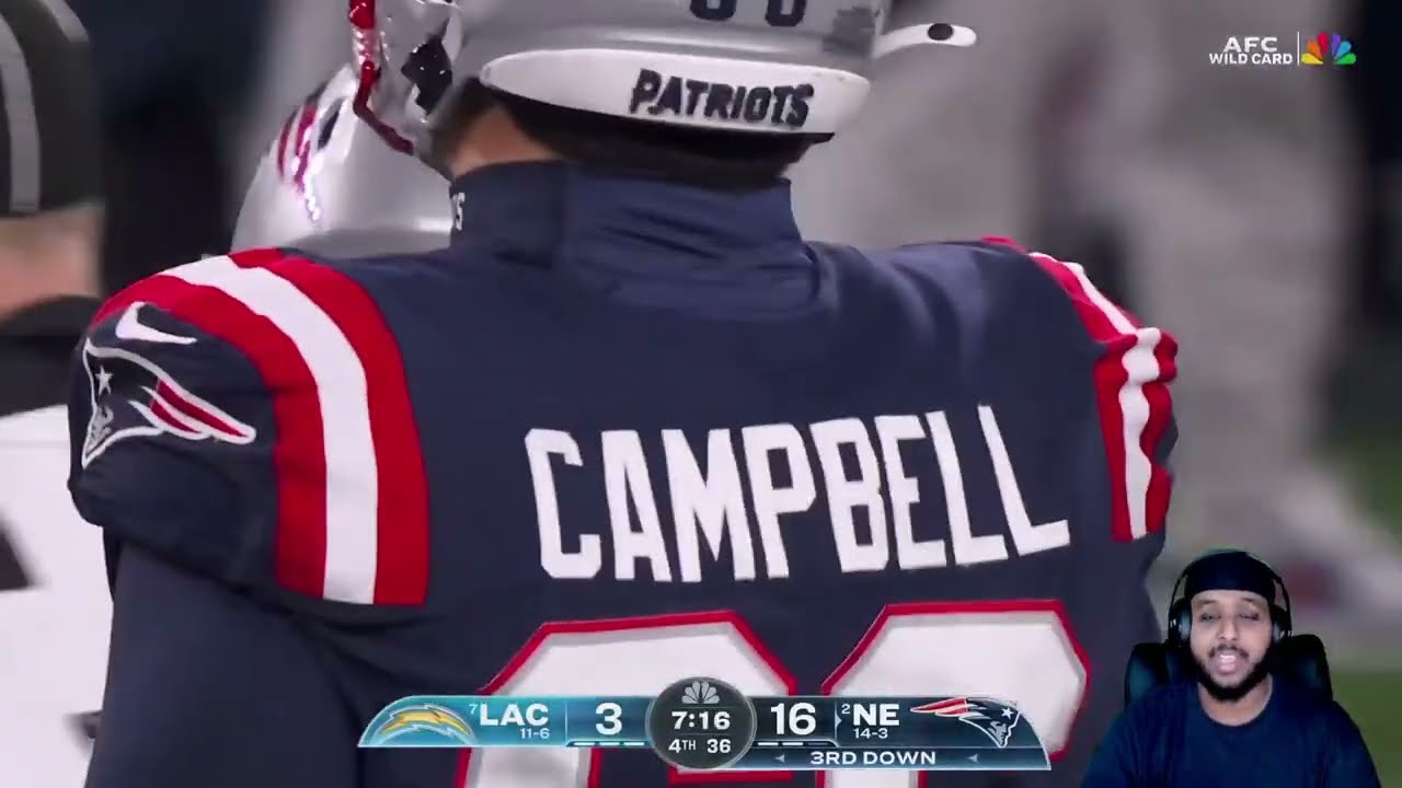 CHARGERS ARE COOKED! PATS TO THE SUPER BOWL?! CHARGERS VS PATRIOTS WILD CARD REACTION!