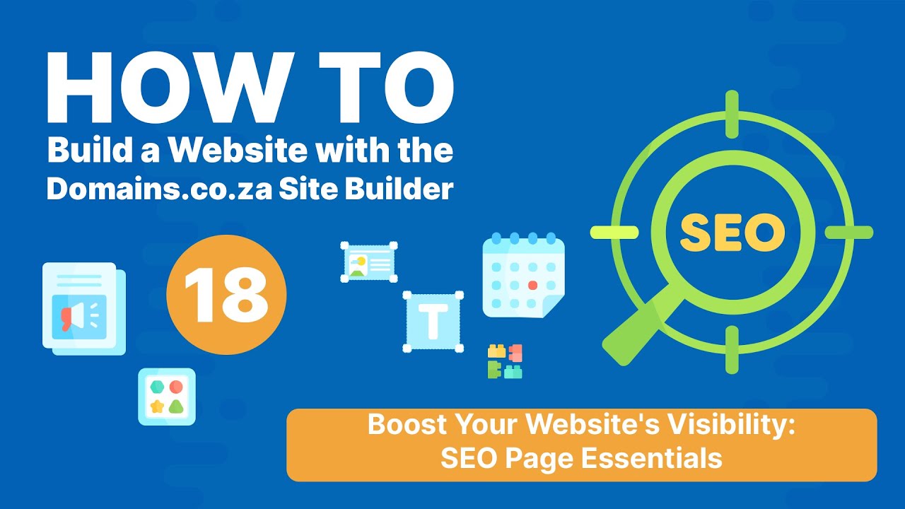 Boost Your Website's Visibility: SEO Page Essentials | Website Builder Tutorial