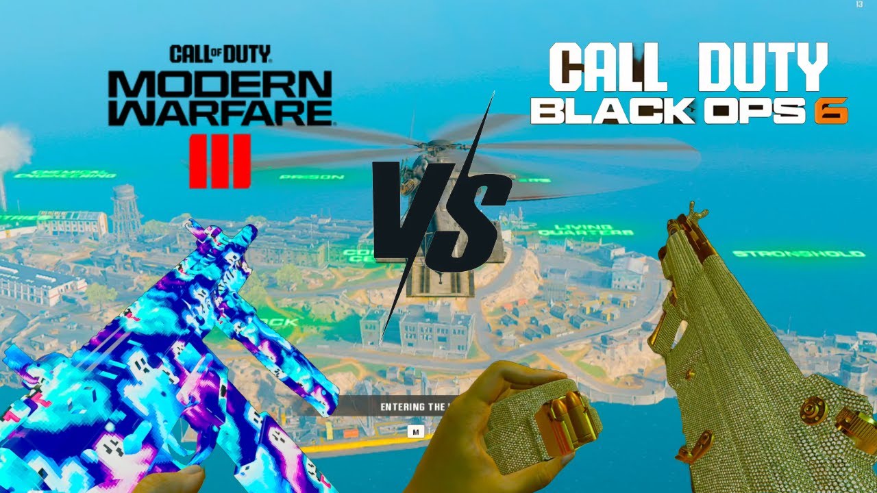 Rebirth Casual BO6 VS MW3 wepons!!🤔