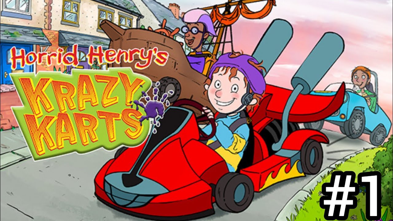 Horrid Henrys Krazy Karts Gameplay Walkthrough Part 1