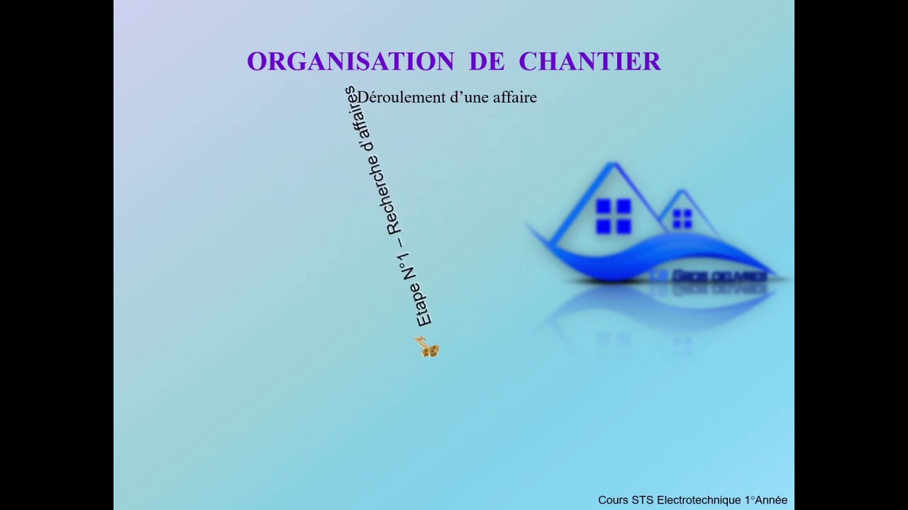 Organisation de chantier