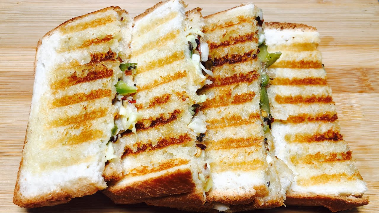 Veg mayo grill sandwich recipe | how to make mayonnaise sandwich at home | easy mayonnaise sandwich