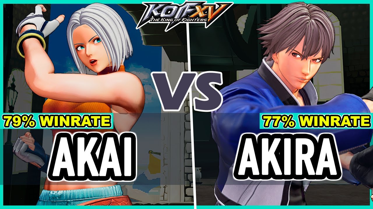 KOF XV 🔥 Akai (Blue Mary/Benimaru/Sylvie) vs Akira (Benimaru/Rock/Isla)