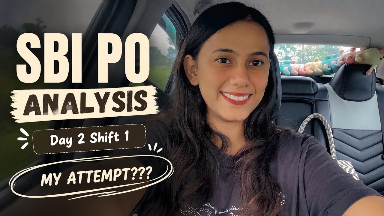 SBI PO PRE ANALYSIS 🤯| DAY 2 SHIFT 1 🌸| EXAM LEVEL?? 🤔🤔MY ATTEMPTS????