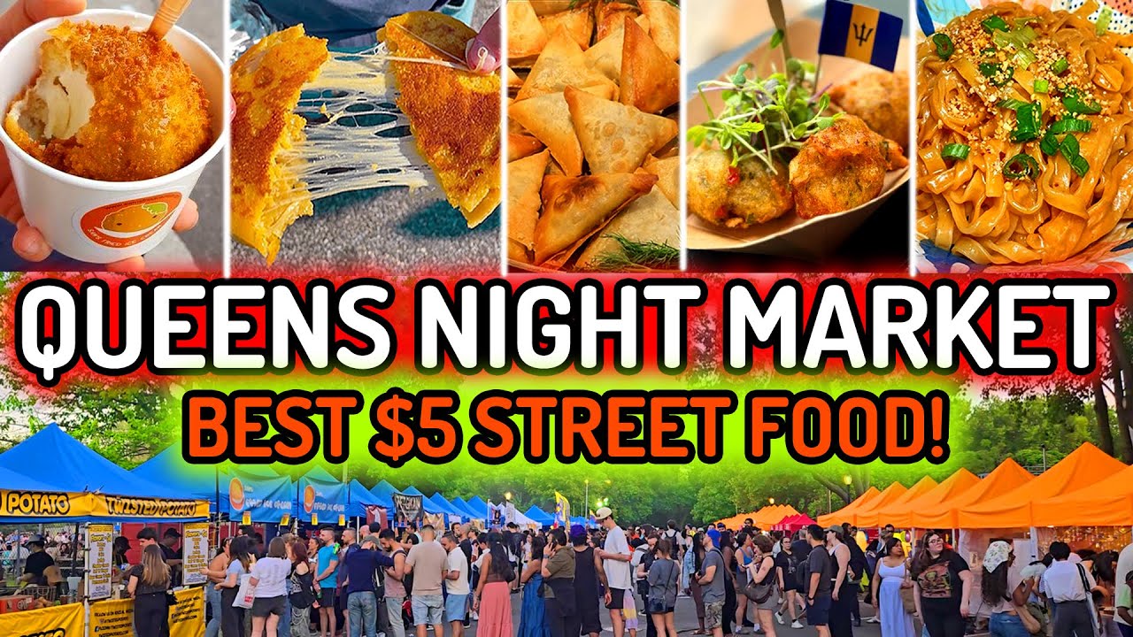 Queens Night Market 2025 🍜 | Best Street Food in NYC You MUST Try