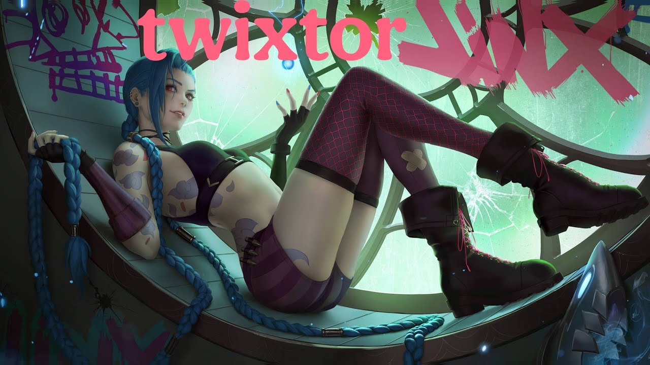 Jinx 4k twixtor arcane jinx season 2 all ACT 4k twixtor for edit 🔥