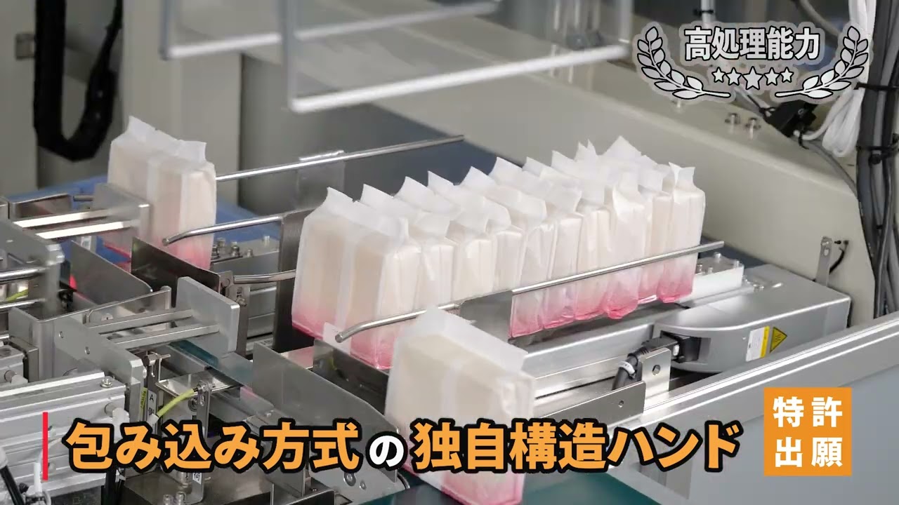 【三機工業】包装食品・成型品向け＿箱詰めロボットシステム／製品紹介
