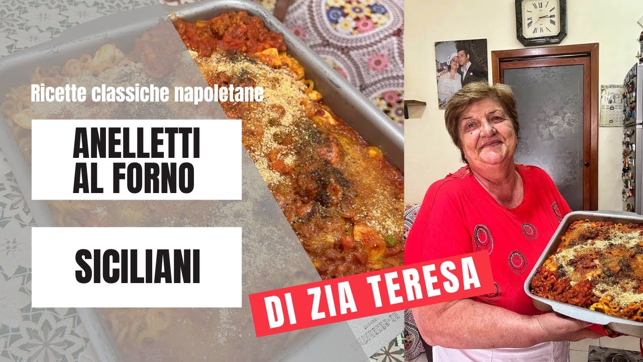 Anelletti siciliani al forno di Zia Teresa