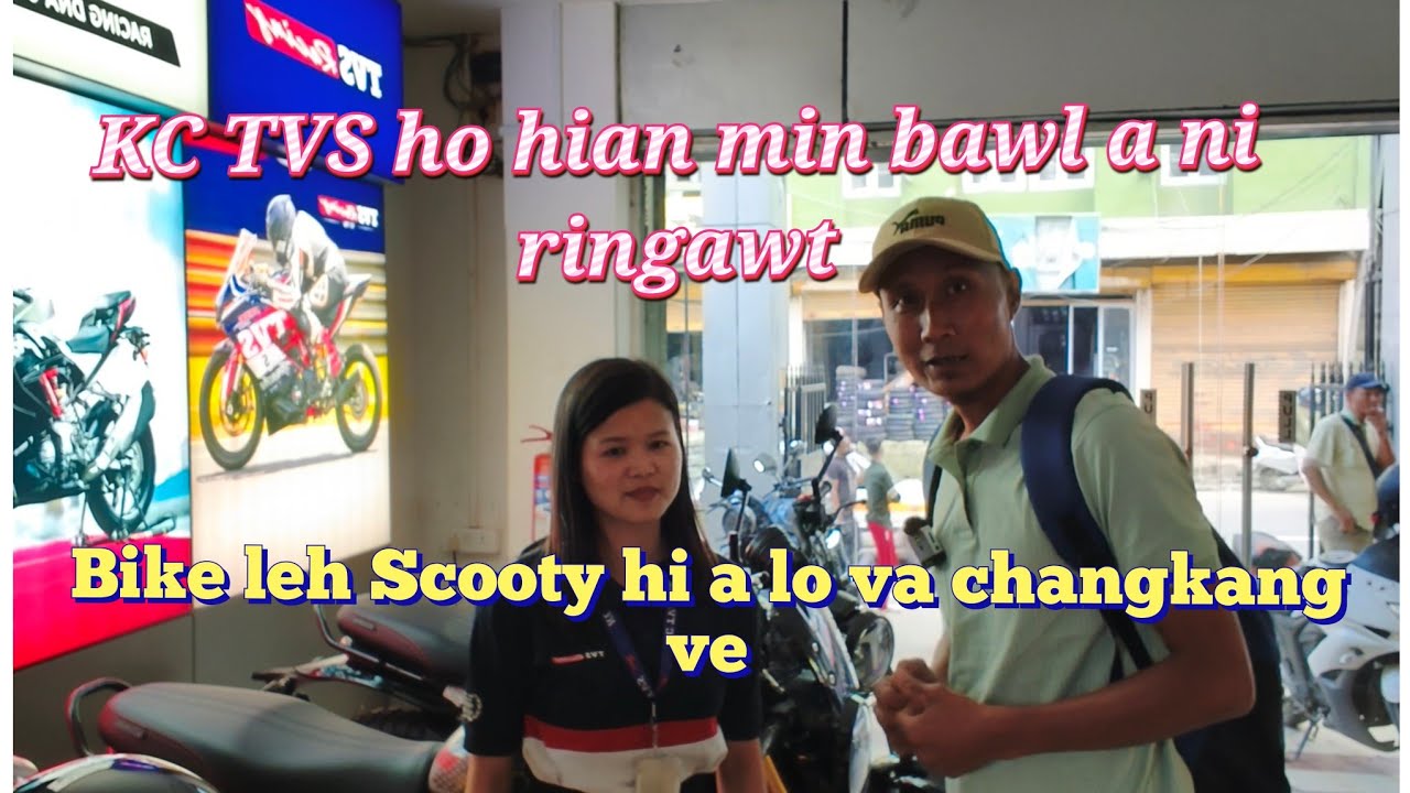 Scooter back gear nei maw!! Tiang hian a lo changkang thei a ni maw. KC TVS ah ka leng .