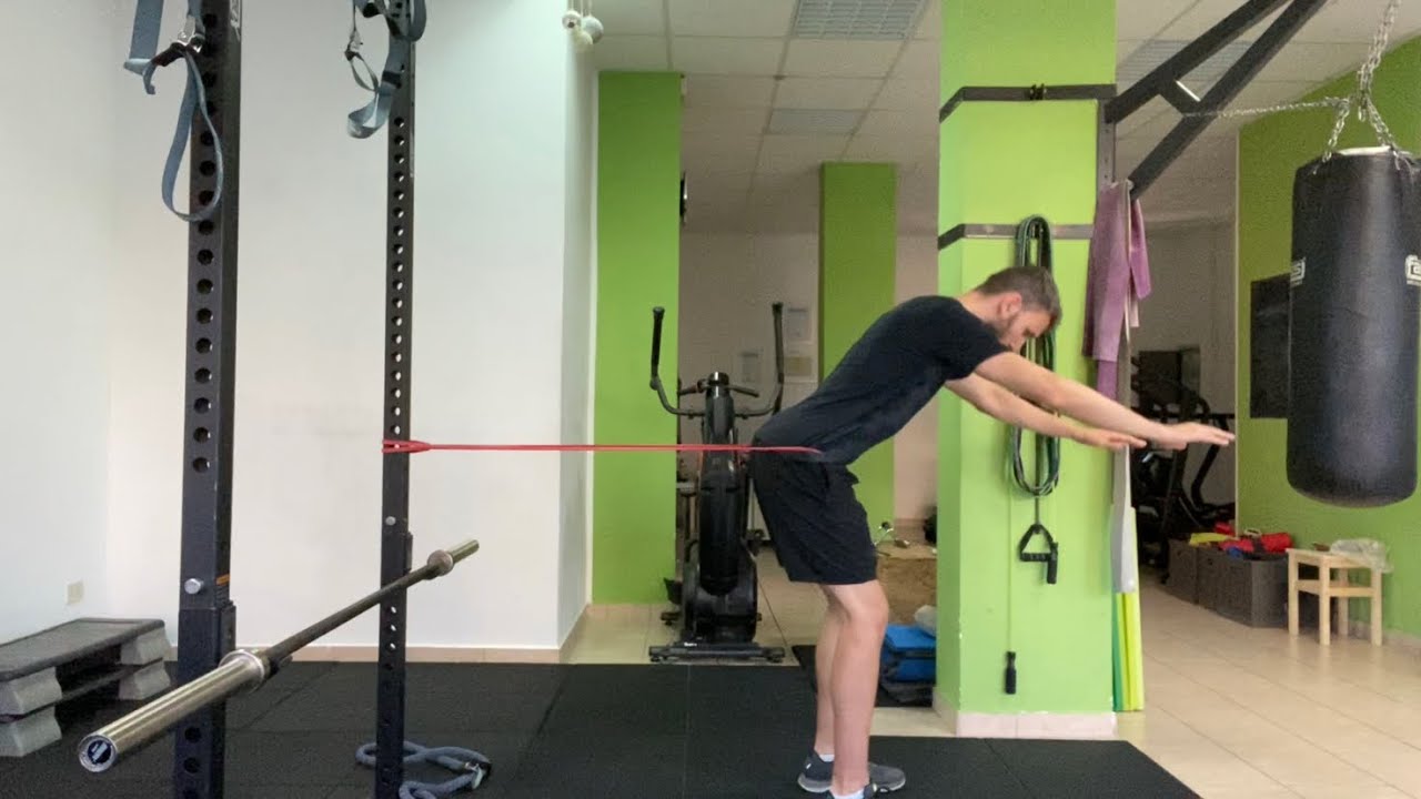Estensioni delle anche con elastico