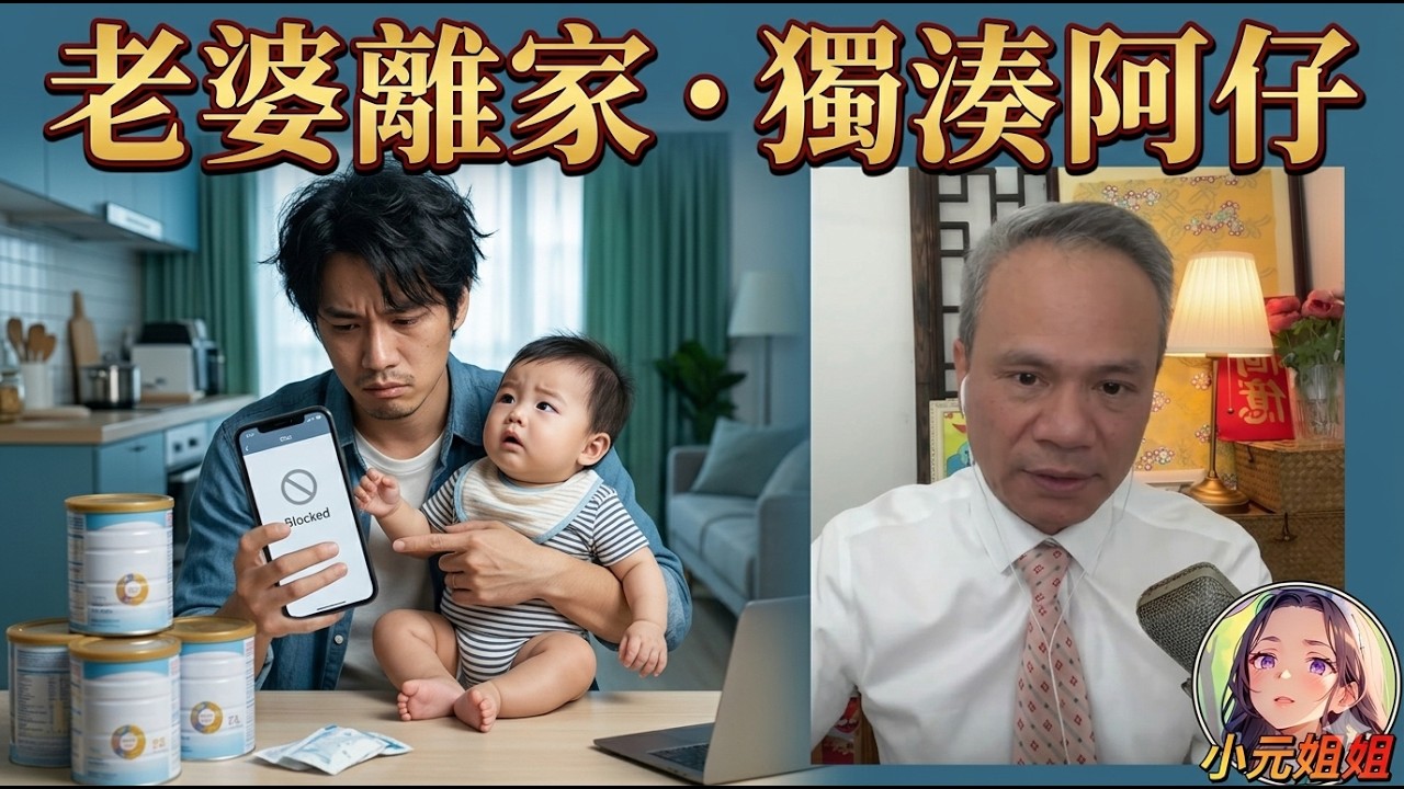 🔥老婆偷食 離家出走仲拉黑我！得番個10月大嘅仔喺屋企😭😭😭 我仲要返工！求天華光幫手聯絡老婆道歉！#天華哥談感情 #小元姐姐 #情感 #廣東話 TWAH 6 4 1 NO