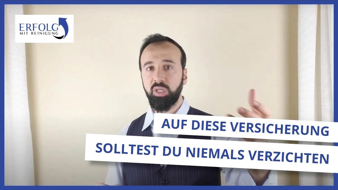 🛠 SCHADEN 🛠  Betriebshaftpflichtversicherung für deine Gebäudereinigung | Erfolg mit Reinigung